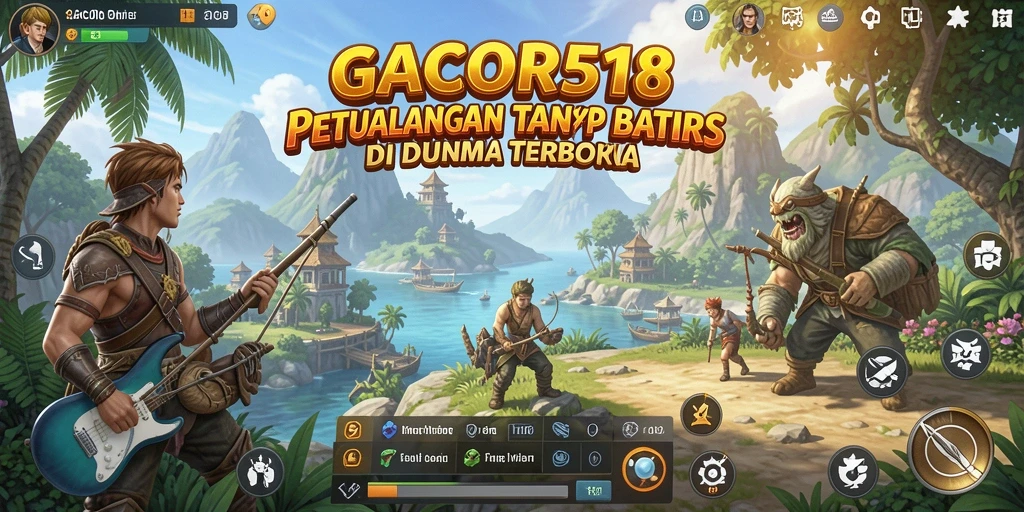 Gameplay Open World di GACOR518 yang menakjubkan dan imersif.