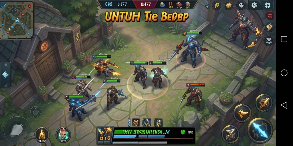Tampilan gameplay UH77 yang seru dan menantang.